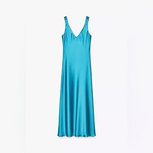 Zara Midi Satin Dress
